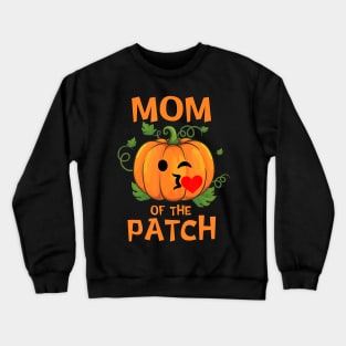 Pumpkin Mom of the Patch T Shirt Family Halloween Crewneck Sweatshirt